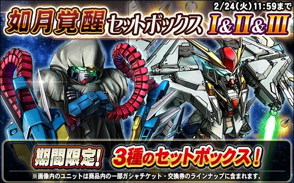 如月覚醒セットボックス開催