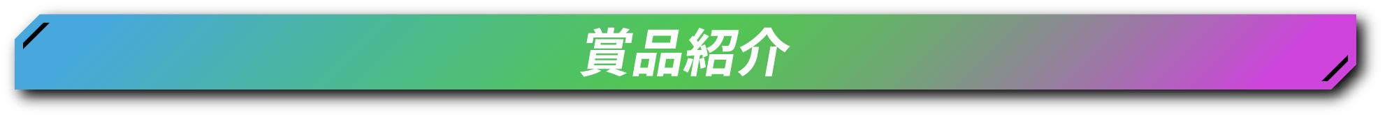 賞品紹介