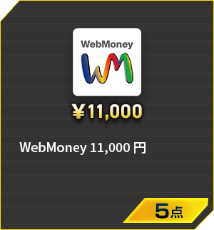 WebMoney 11,000円